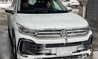 Volkswagen Tiguan thế hệ mới rò rỉ ảnh chạy thử